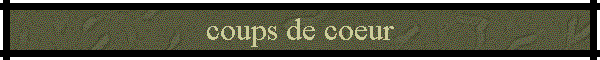 coups de coeur