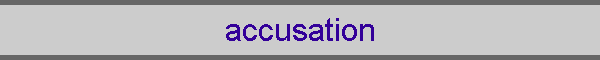 accusation