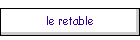 le retable