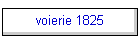 voierie 1825