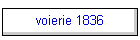 voierie 1836
