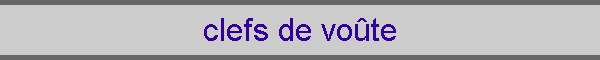clefs de vo�te